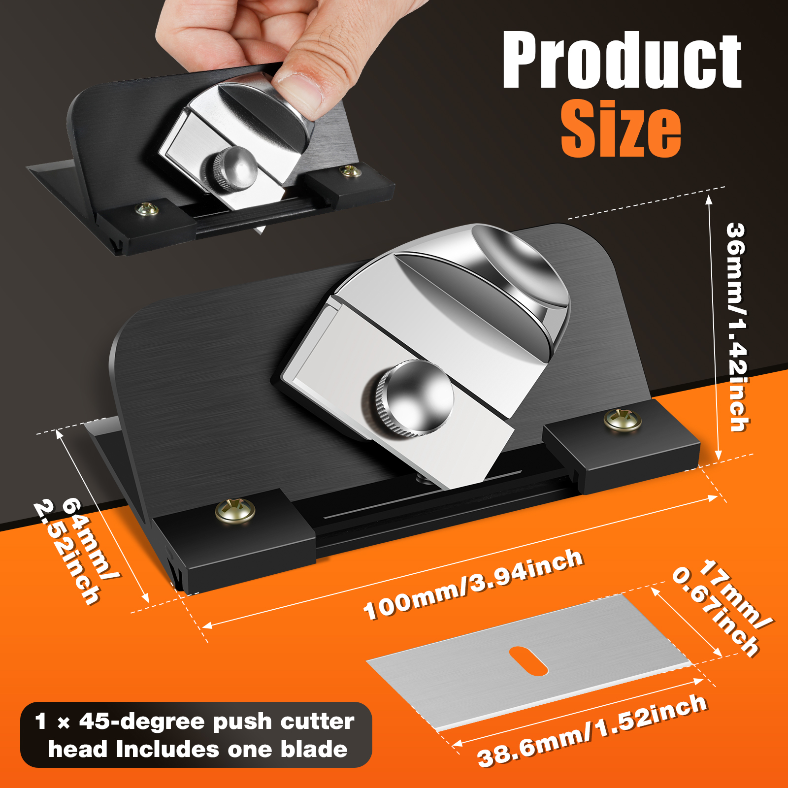 Retractable Mat Cutter 45° Bev - огляд і ціна Cutting Board Foam