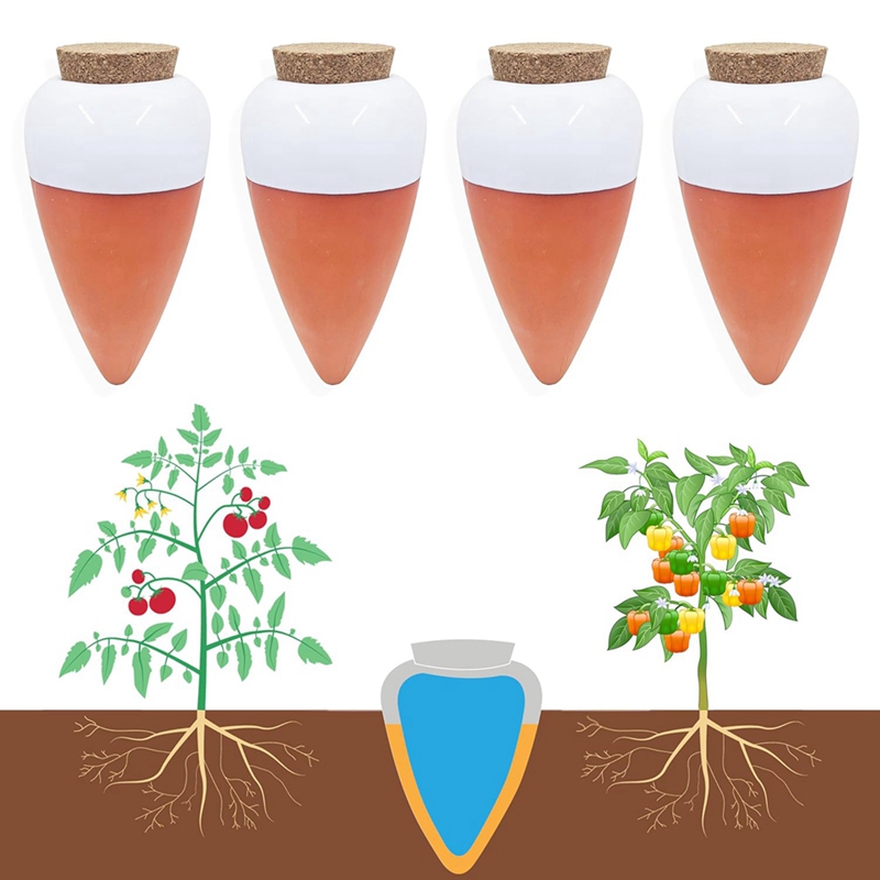 Plant Watering Ball, Terracott - огляд і ціна Self Watering Insert