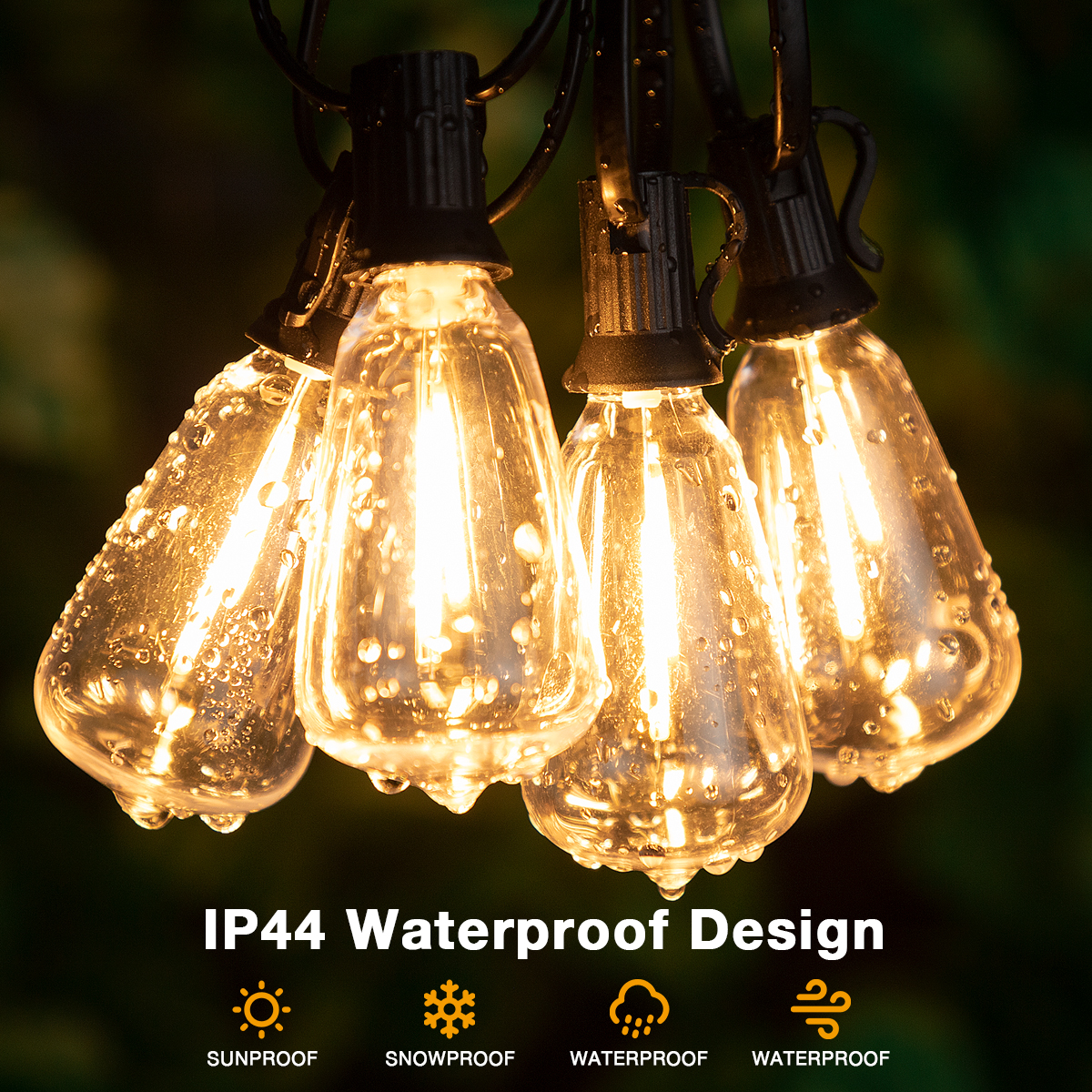 110V US Plug ST38 String Light - огляд і ціна Self Watering Insert